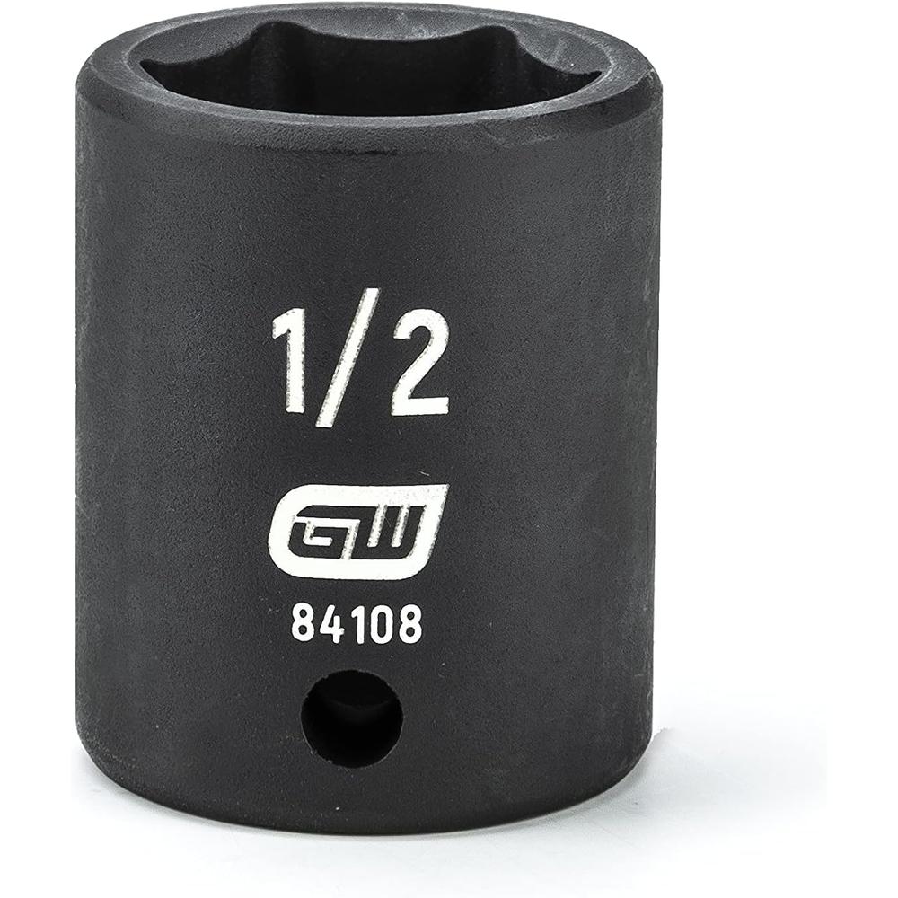 GearWrench 84906 1/4-Inch Drive Impact Socket Set SAE, 10-Piece