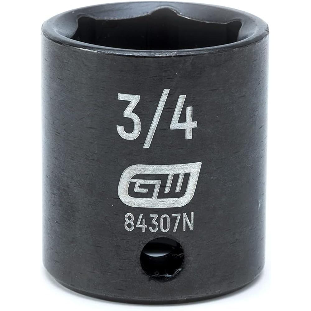 GearWrench 84910N 8 Pc.3/8" Drive 6 Point Standard Impact SAE Socket Set