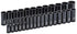 GearWrench 84935N 29 Pc. 1/2" Drive 6 Point Deep Impact Metric Socket Set - MPR Tools & Equipment