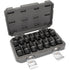 GearWrench 84939N 1/2-Inch 6 Point Metric Universal Impact Socket Set (15 Piece)