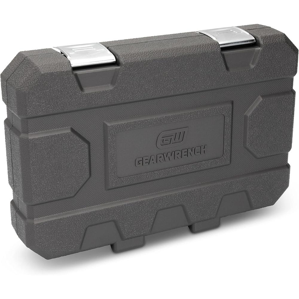 GearWrench 84939N 1/2-Inch 6 Point Metric Universal Impact Socket Set (15 Piece)