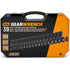 GearWrench 84947N 39pc 1/2" Drive 6 Point Standard & Deep Impact SAE Socket Set