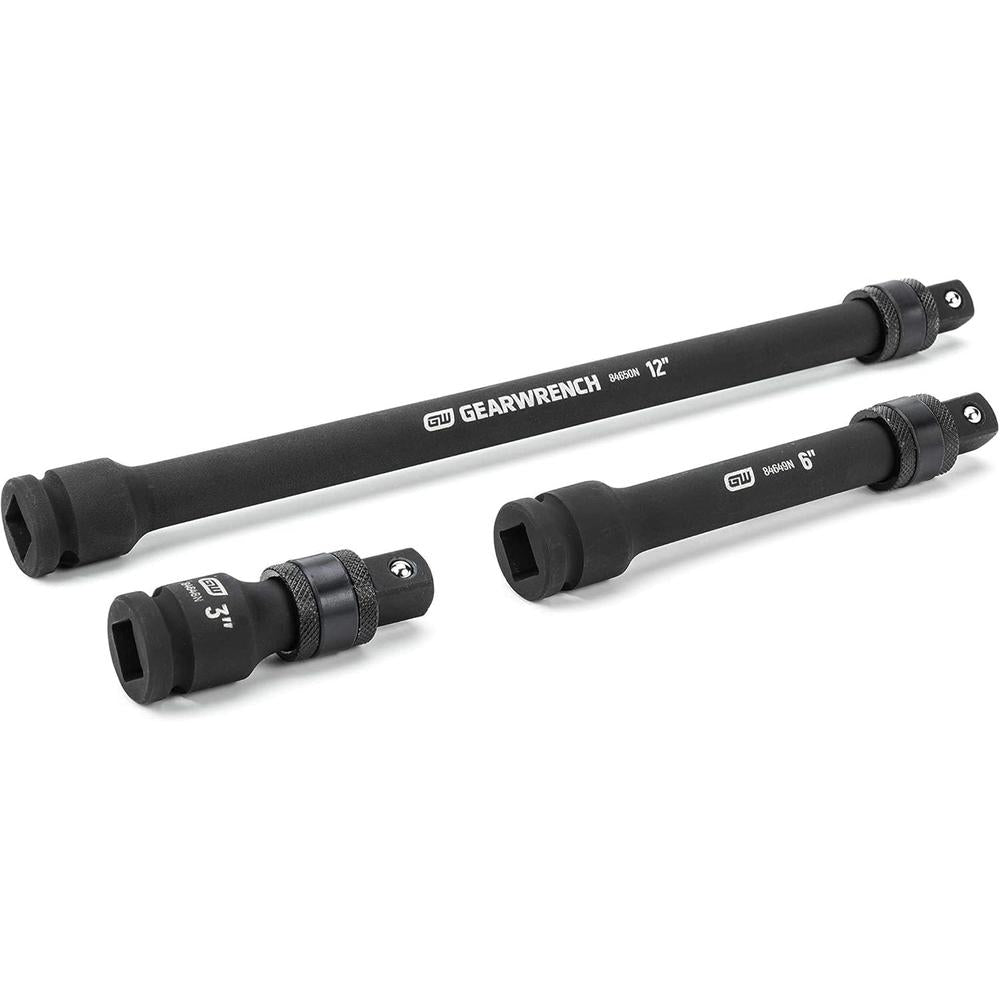 GearWrench 84951N SET EXT IMP LOCKING 1/2DR 3PC