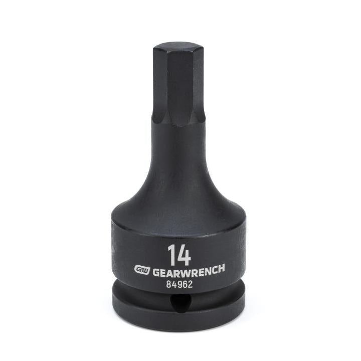 GearWrench 84962 SKT IMP HEX BIT 3/4DR 14MM