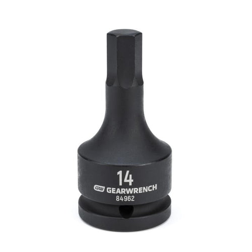 GearWrench 84962 SKT IMP HEX BIT 3/4DR 14MM