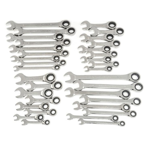 GearWrench 85034 SET RW STD & STUBBY 34PC SAE & MET