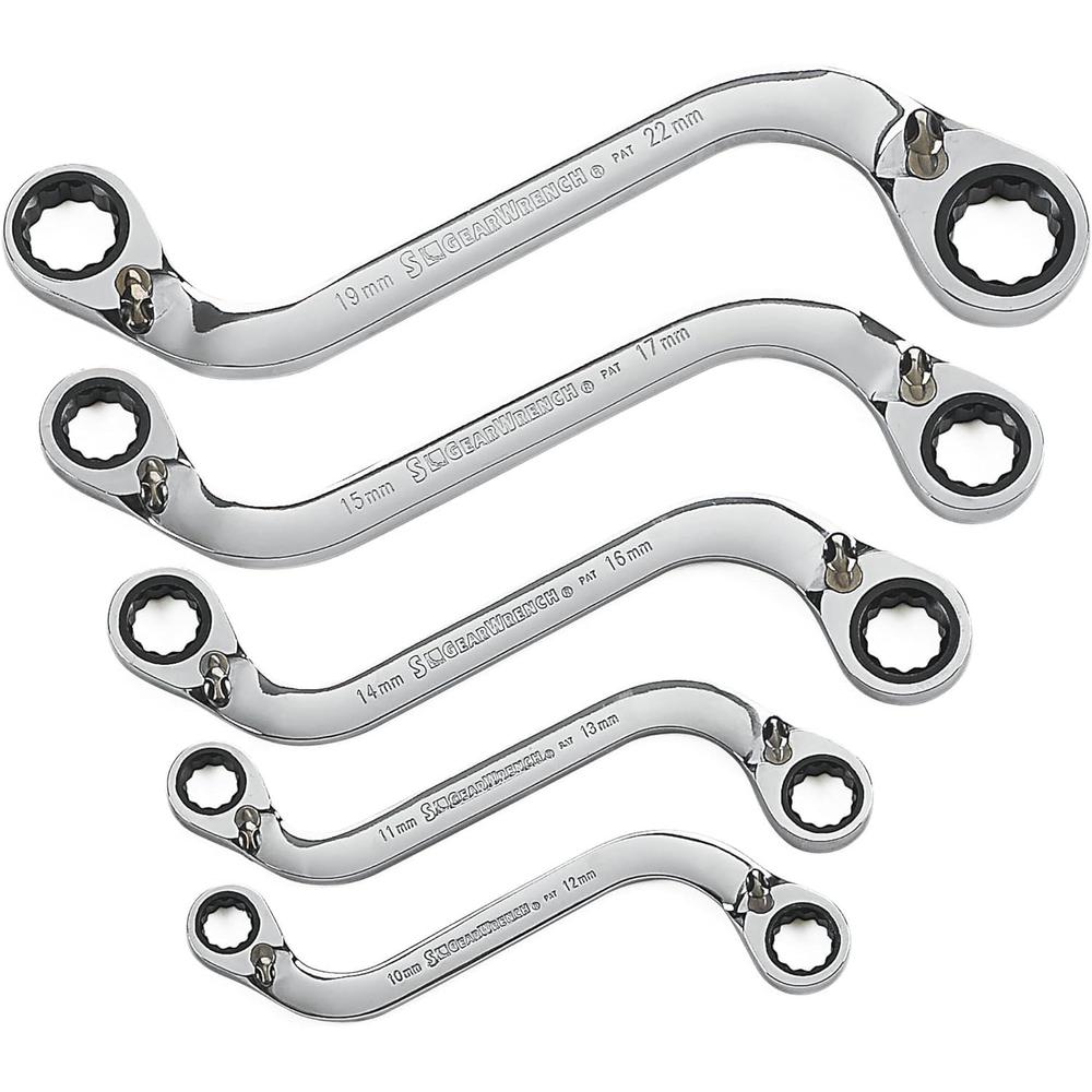 GearWrench 85299 SET WR RAT REV S MET 5PC