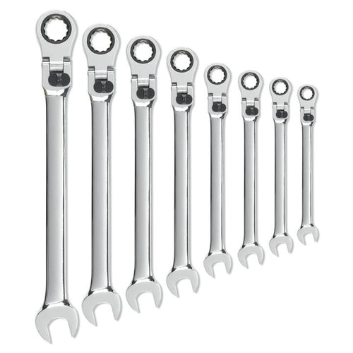 GearWrench 85798 SET WR RAT LCK FLEX XL SAE 8PC
