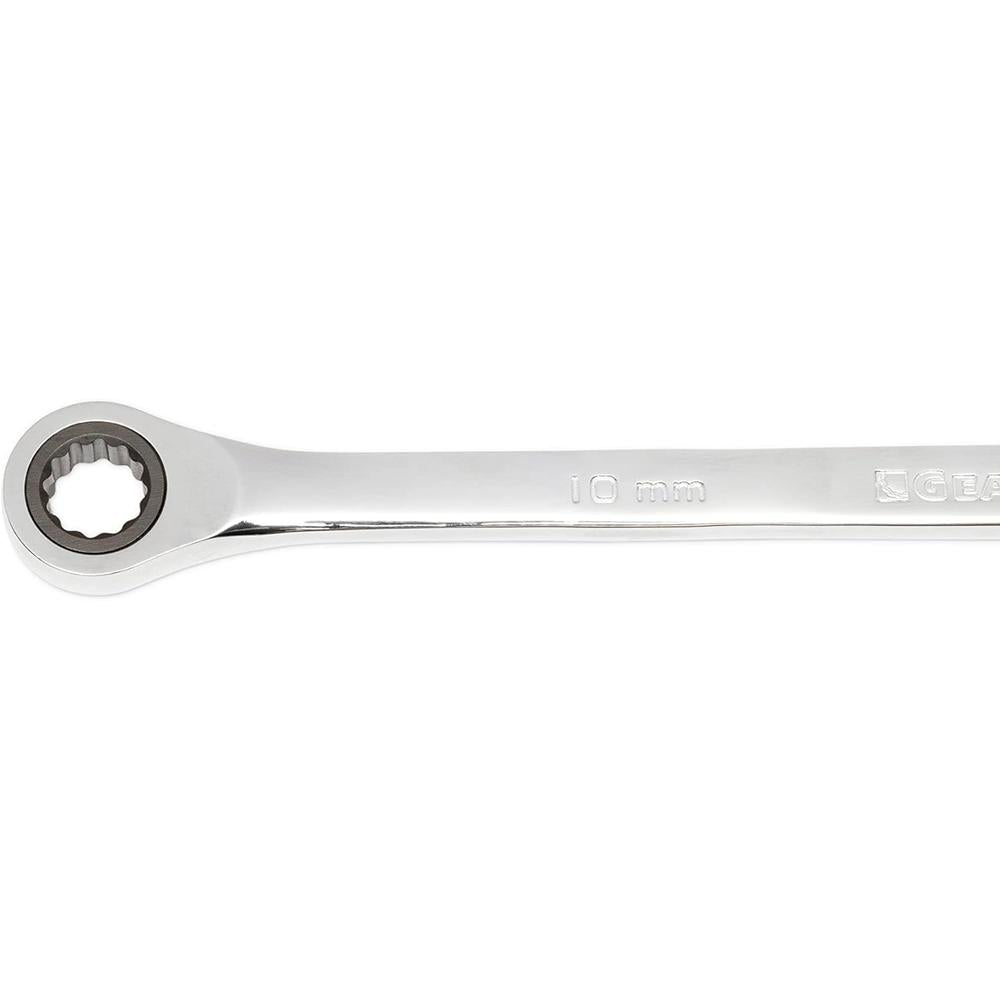 GearWrench 85910 GearBox 12 Pt. XL Double Box Ratcheting Wrench, 10mm