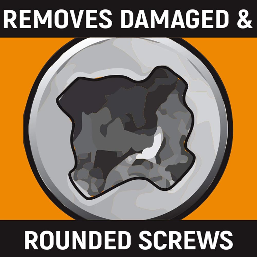 GearWrench 86090 2-Piece Bolt Biter Dual Material Extraction Screwdriver Set