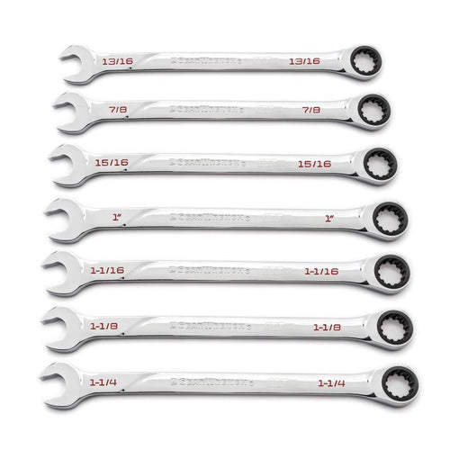 GearWrench 86452 SET WR RAT COMB 120XP SAE 7PC
