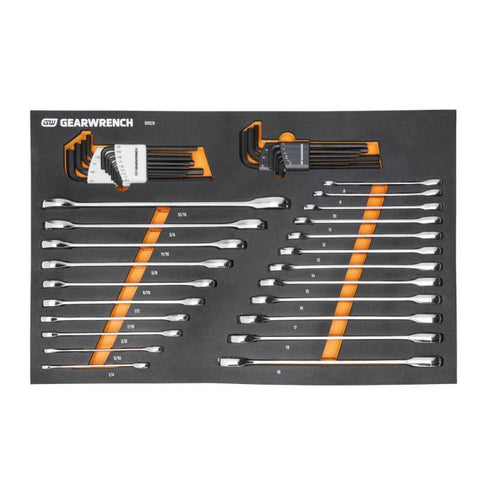 GearWrench 86528 MODSET 44PC SAE/MM 90T RW & HEX KEY SET