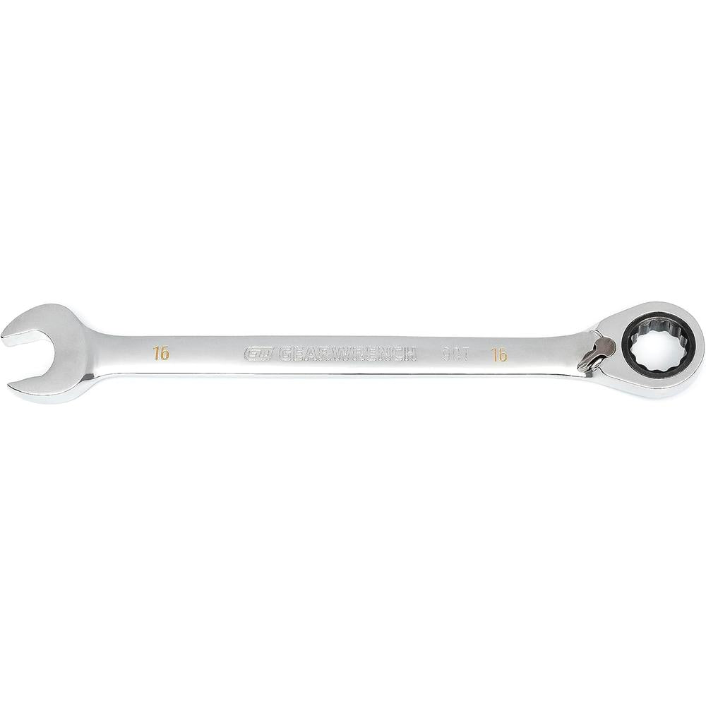 GearWrench 86616 16mm 90-Tooth 12-Point Reversible Ratcheting Wrench