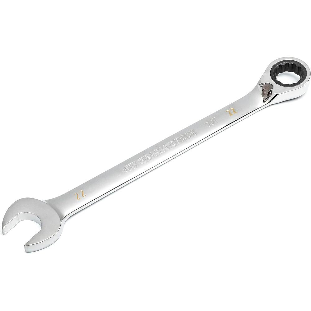 GearWrench 86622 22mm 90-Tooth 12 Point Reversible Ratcheting Wrench