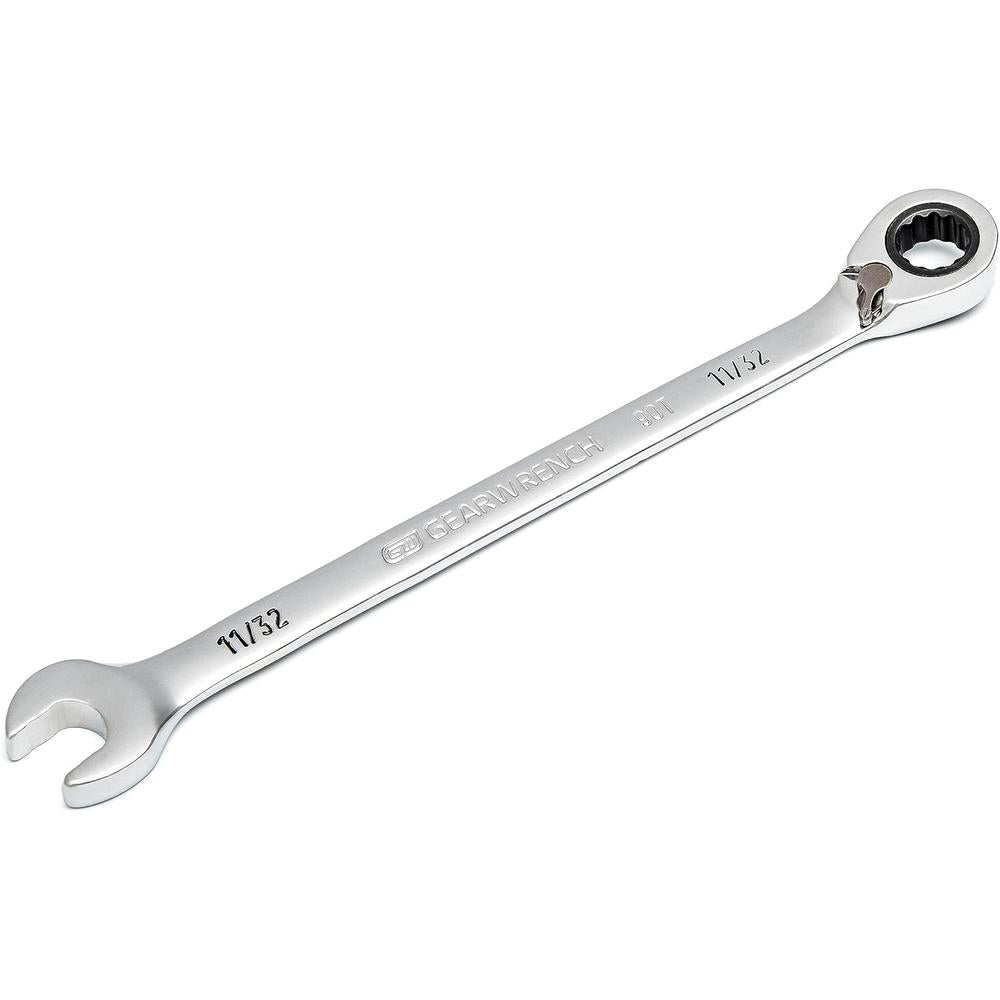 GearWrench 86642 11/32" 90-Tooth 12-Point Reversible Ratcheting Wrench