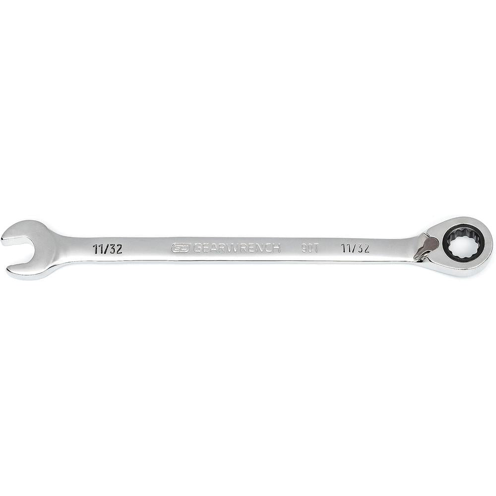 GearWrench 86642 11/32" 90-Tooth 12-Point Reversible Ratcheting Wrench