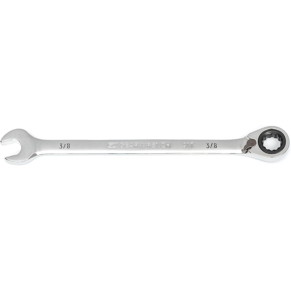 GearWrench 86643 3/8" 90-Tooth 12 Point Reversible Ratcheting Wrench