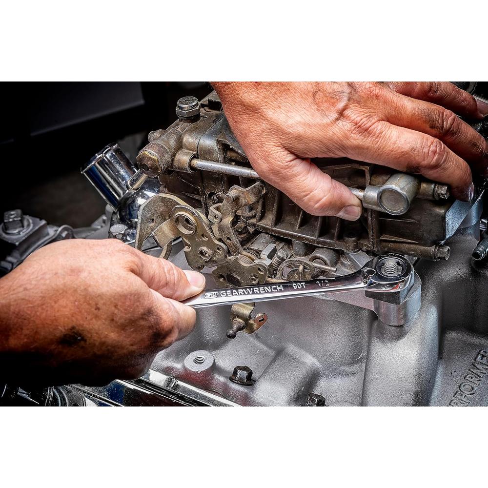 GearWrench 86645 1/2-Inch Reversible Combination Ratcheting Wrench