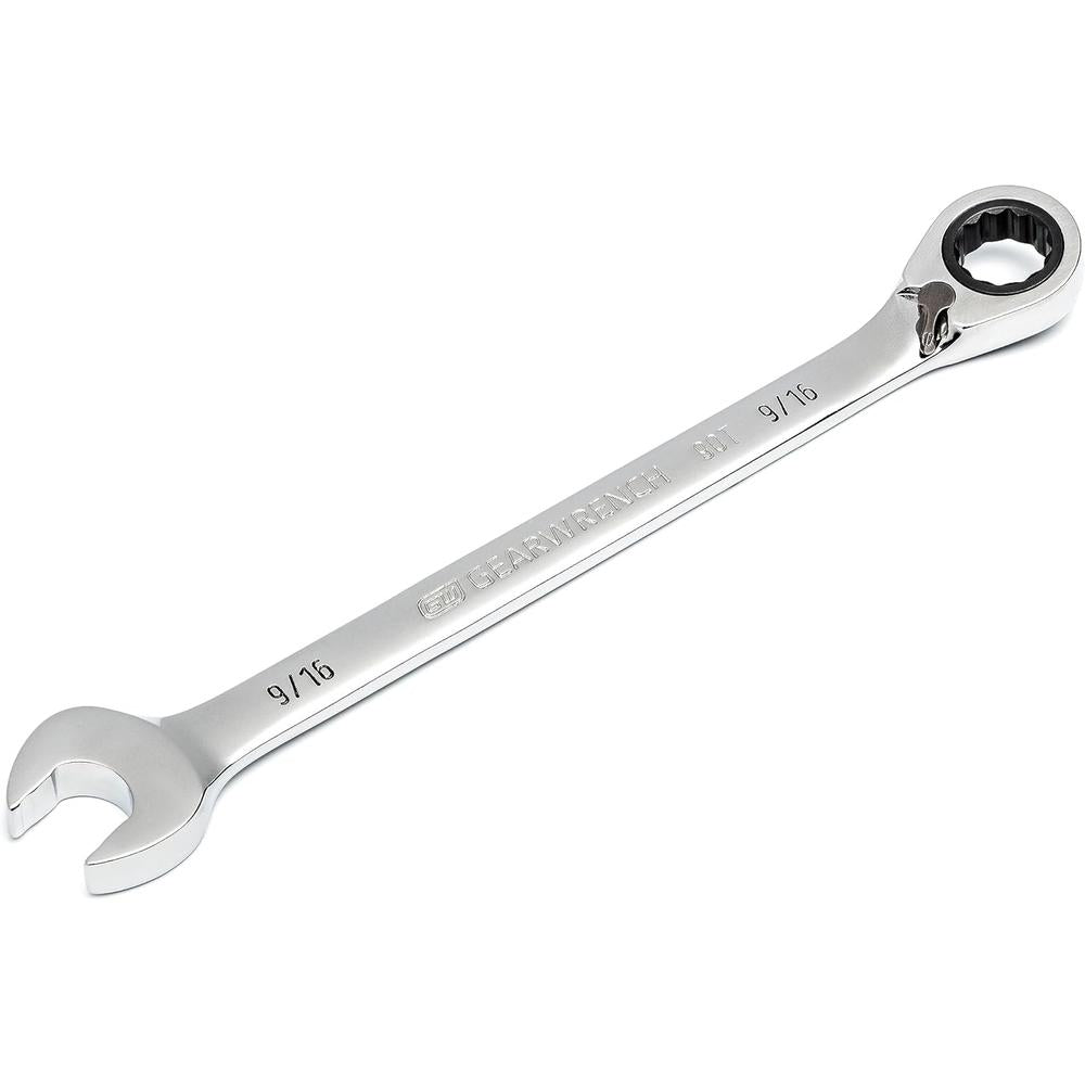 GearWrench 86646 9/16" 90-Tooth 12-Point Reversible Ratcheting Wrench