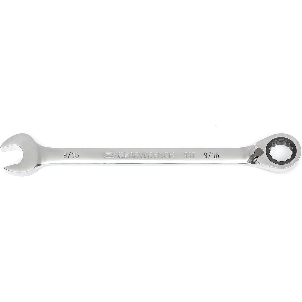 GearWrench 86646 9/16" 90-Tooth 12-Point Reversible Ratcheting Wrench