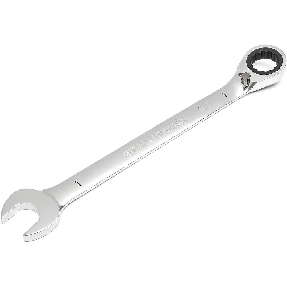 GearWrench 86653 90T 1" Reversible Ratcheting Combination Wrench