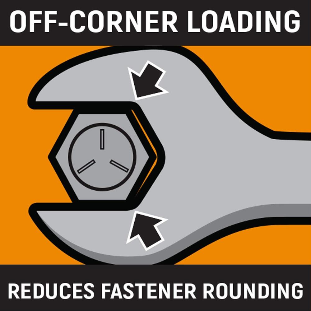 GearWrench 86716 16mm 90-Tooth 12-Point Flex Head Ratcheting Combination Wrench