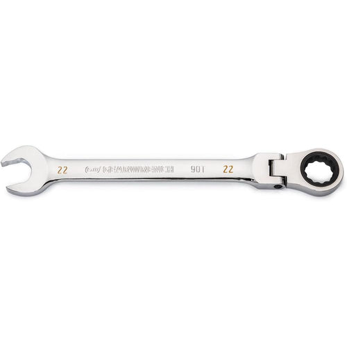 GearWrench 86722 WRENCH RATCHETING COMBINATION FLEX 22MM