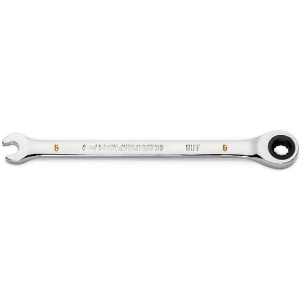GearWrench 86906 6mm 90-Tooth 12-Point Ratcheting Combination Wrench