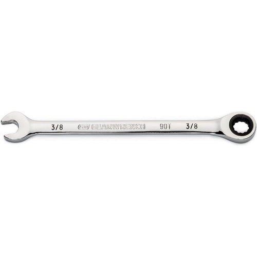 GearWrench 86943 3/8" 90-Tooth 12-Point Ratcheting Combination Wrench