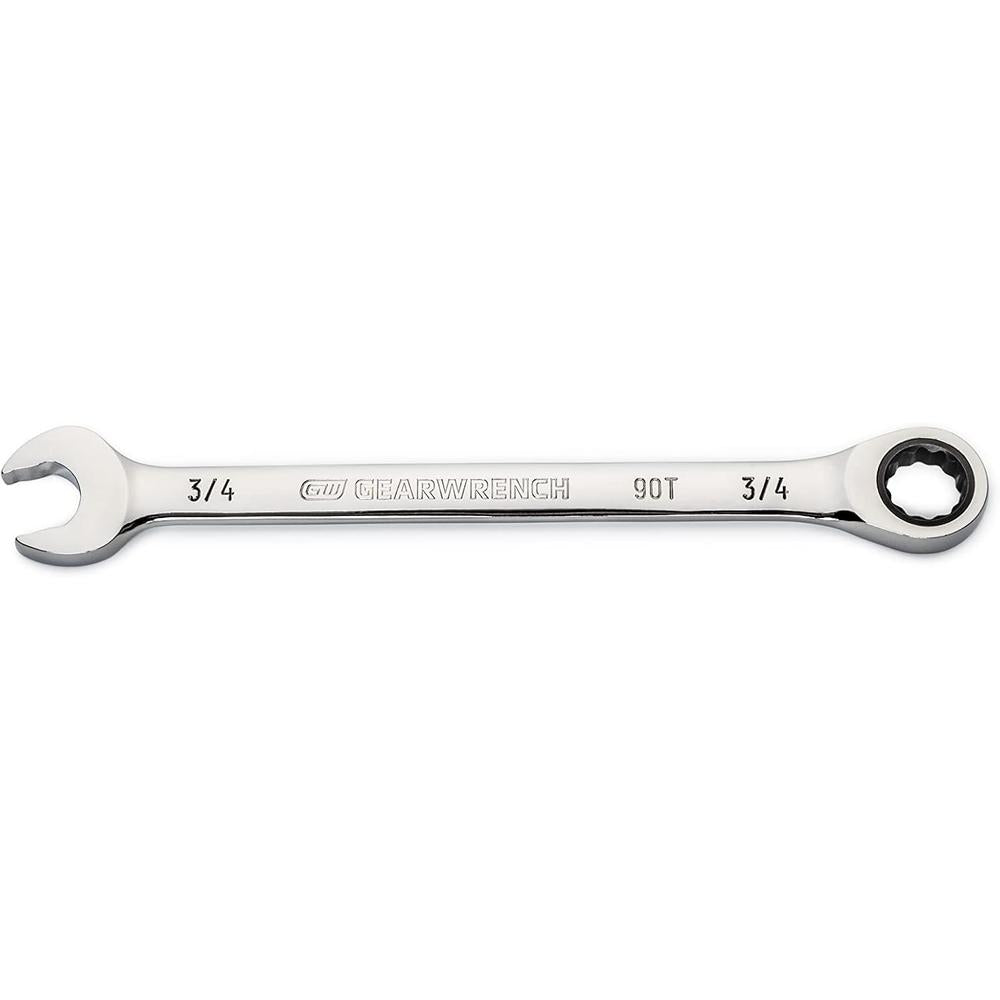 GearWrench 86949 3/4" 90-Tooth 12-Point Ratcheting Combination Wrench