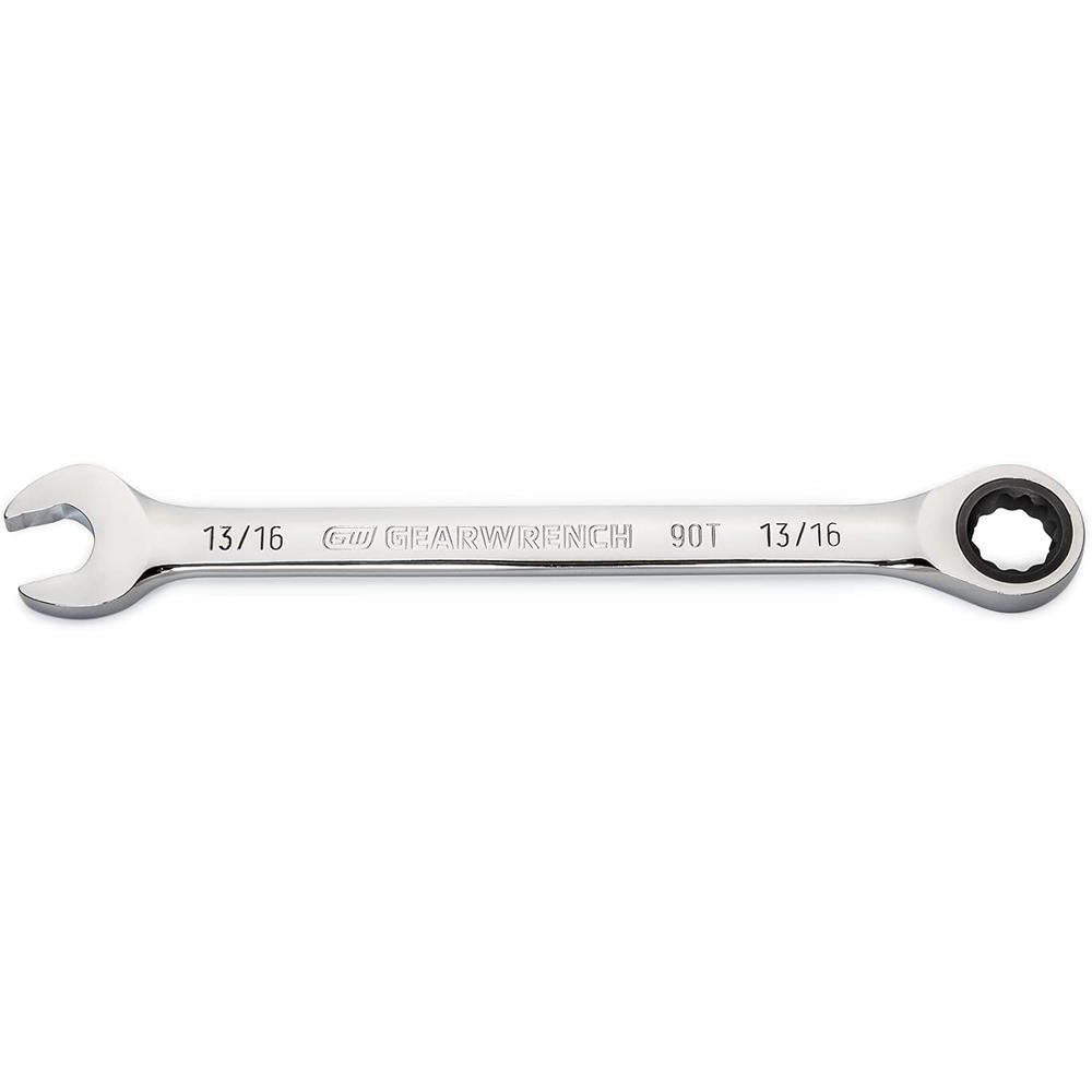 GearWrench 86950 13/16" 90-Tooth 12-Point Ratcheting Combination Wrench