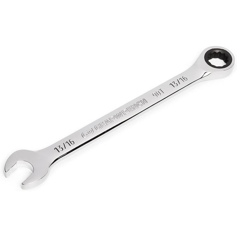 GearWrench 86950 13/16" 90-Tooth 12-Point Ratcheting Combination Wrench