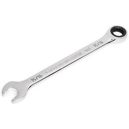 GearWrench 86952 15/16" 90-Tooth 12-Point Ratcheting Combination Wrench