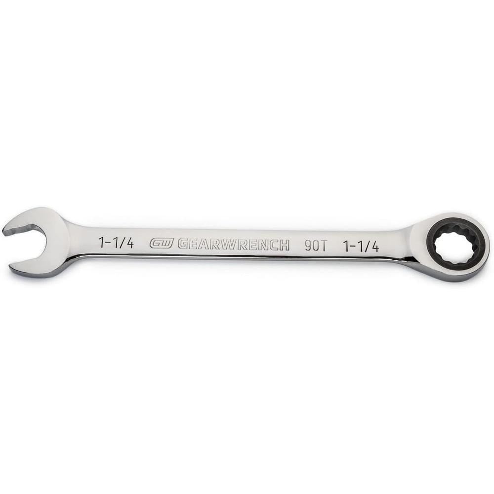 GearWrench 86956 1-1/4" 90-Tooth 12-Point Ratcheting Combination Wrench