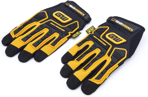 GearWrench 86986 HEAVY-DUTY IMPACT WORK GLOVES, M