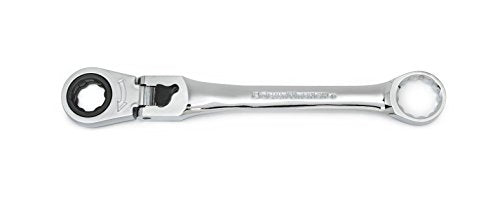 GearWrench 89042 12 Pt. Locking Flex Head Double Box Ratcheting Wrench, 7/8" - MPR Tools & Equipment