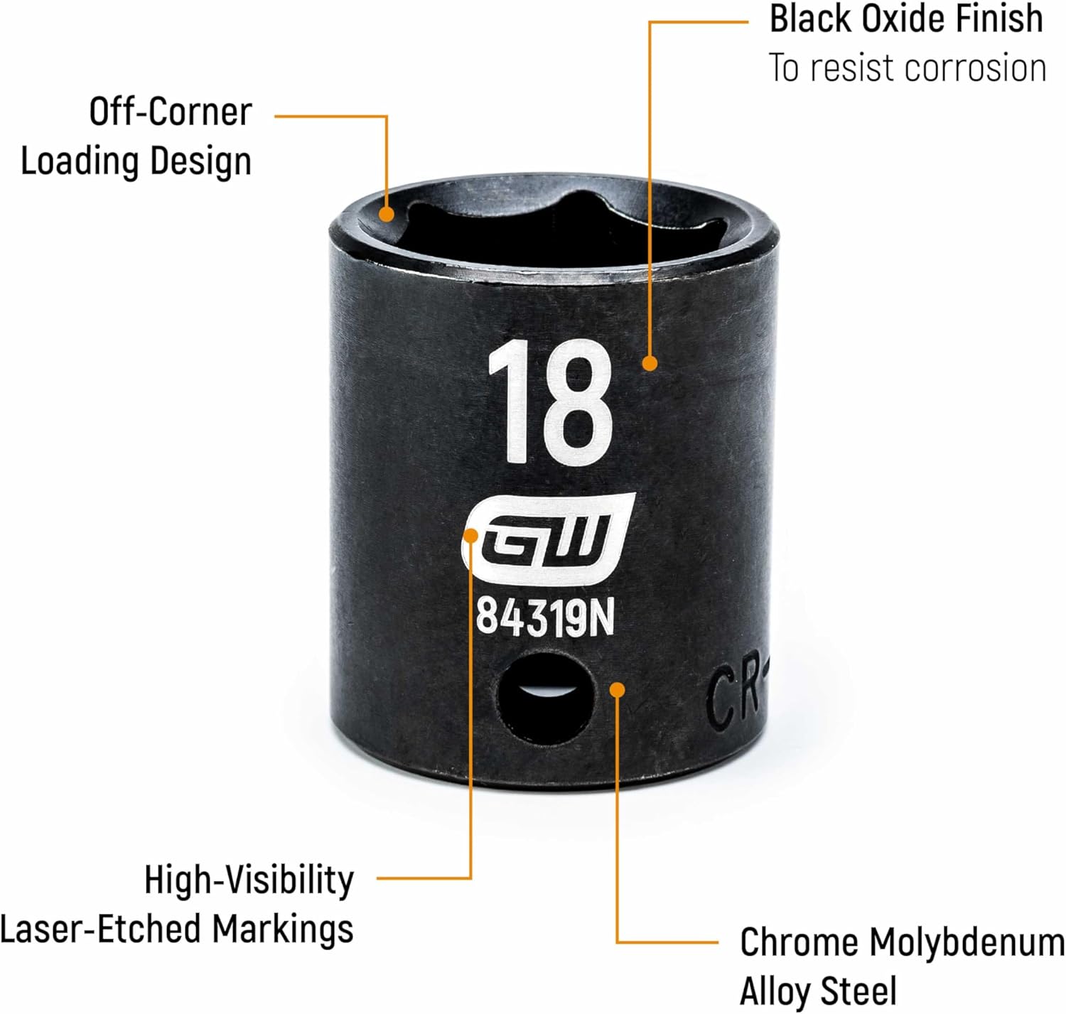GearWrench 89072 209PC 1/4", 3/8", 1/2" IMPACT SOCKET SET
