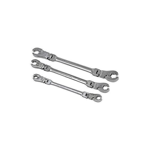 GearWrench 89098 SET RAT FLX FLR NUT 3PC SAE