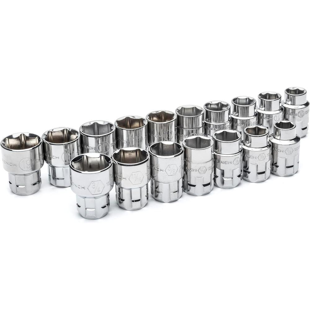 GearWrench 8921 SET PASS-THRU 3/8DR MET 21PC