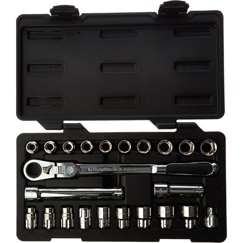 GearWrench 893823 SET PASS-THRU 3/8DR SAE & MET 23PC