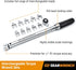 GearWrench 89450 12-Piece 1/4" Drive SAE Open End Interchangeable Torque Wrench Set