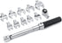 GearWrench 89450 12-Piece 1/4" Drive SAE Open End Interchangeable Torque Wrench Set