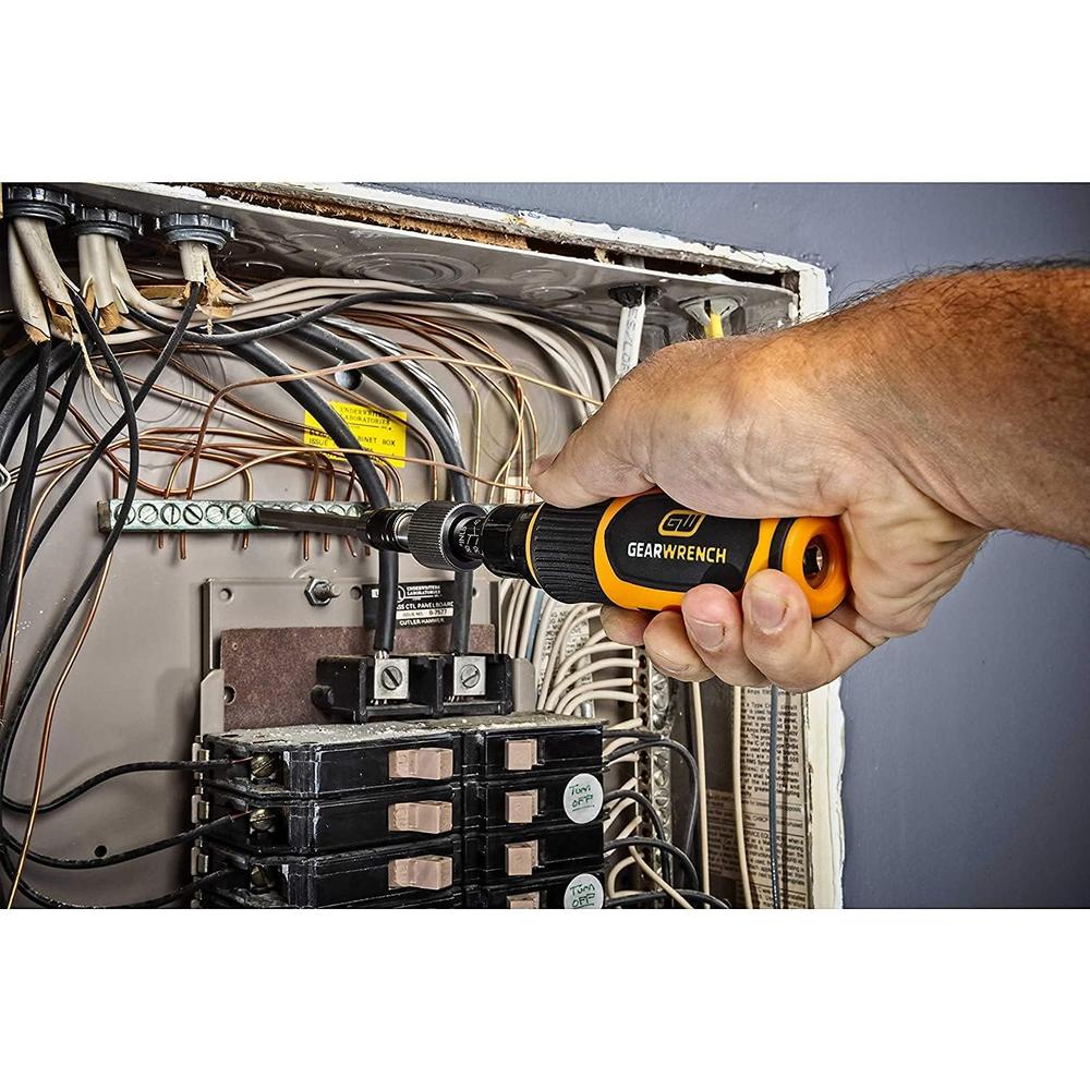 GearWrench 89621 1/4" Drive Torque Screwdriver 1-6Nm