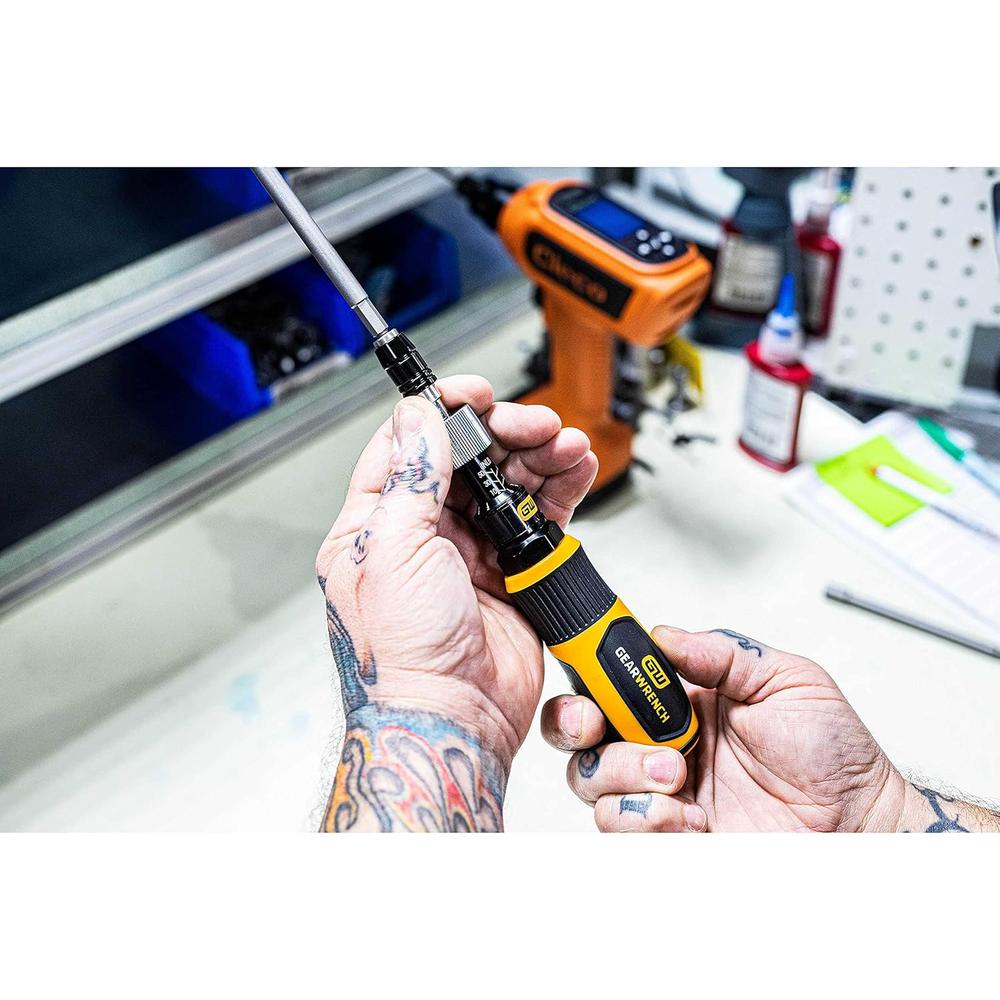 GearWrench 89621 1/4" Drive Torque Screwdriver 1-6Nm