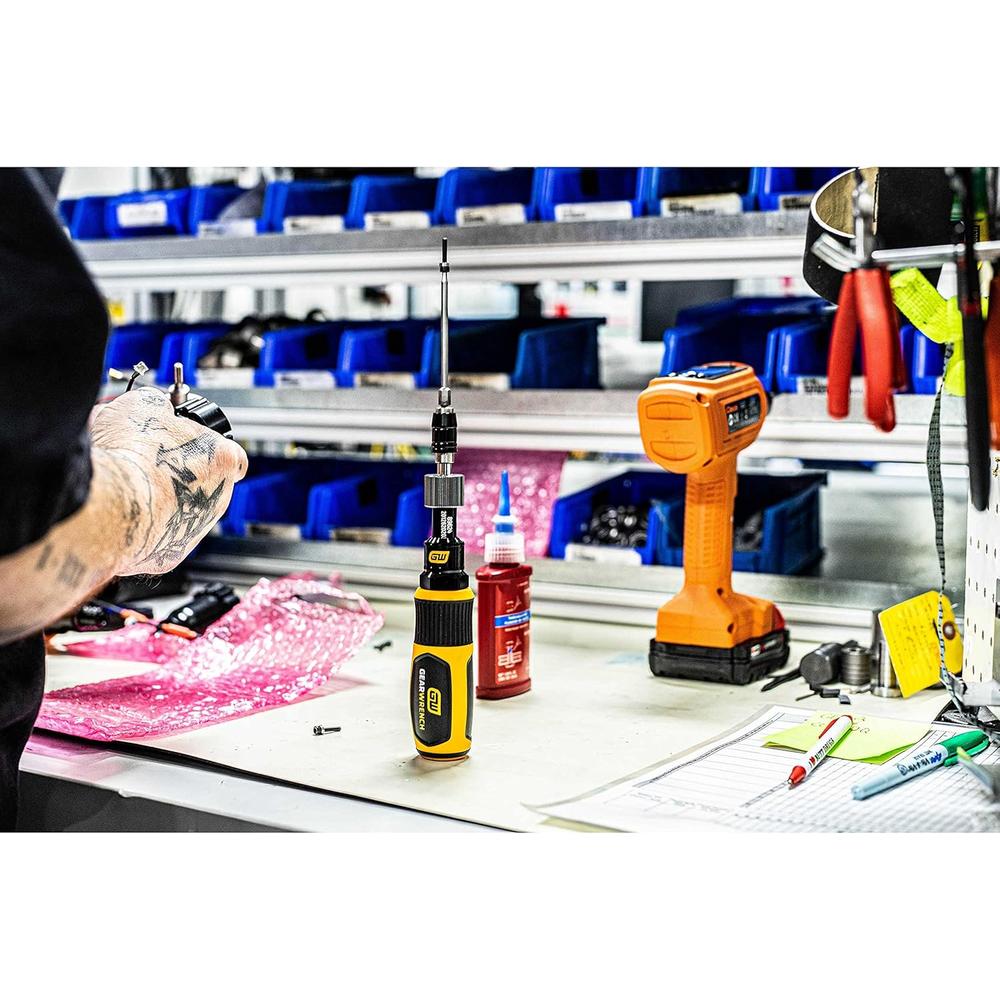 GearWrench 89622 1/4" Drive Torque Screwdriver, 21-163 in/oz