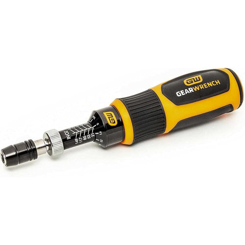 GearWrench 89622 1/4" Drive Torque Screwdriver, 21-163 in/oz