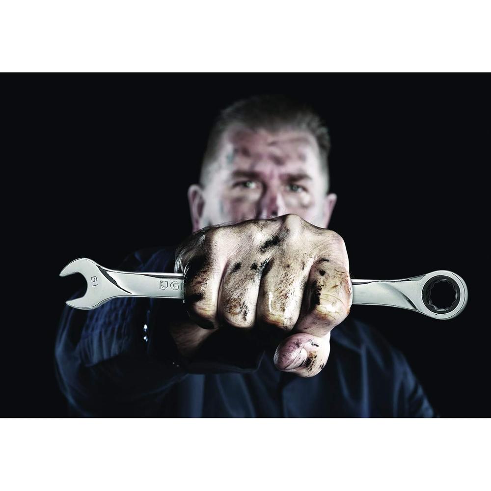 GearWrench 9012D 3/8" 72-Tooth 12 Point Ratcheting Combination Wrench