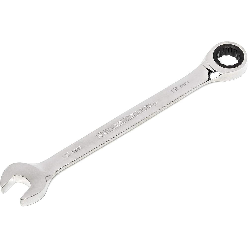 GearWrench 9112 12mm 12 Pt. Ratcheting Combination Wrench
