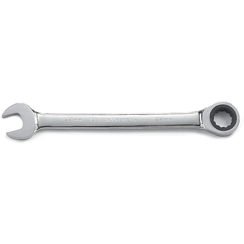 GearWrench 9124 12 Pt. Ratcheting Combination Wrench, 24mm
