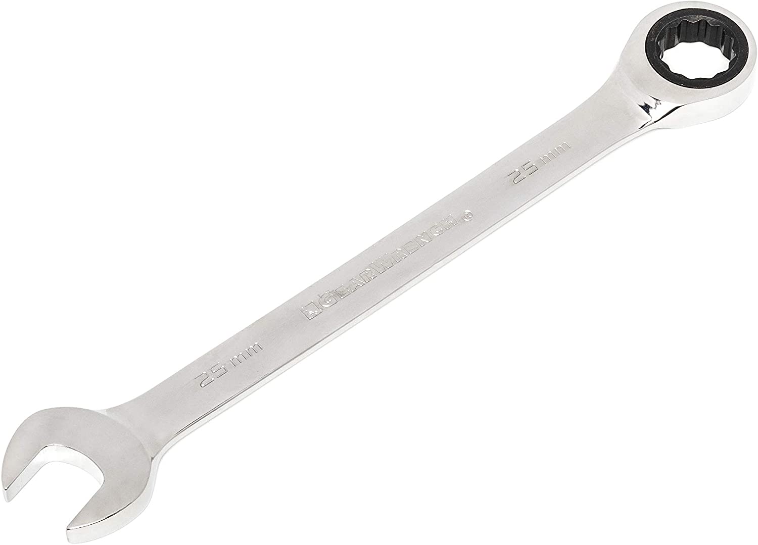 GearWrench 9125D 25mm 72-Tooth 12 Point Ratcheting Combination Wrench - MPR Tools & Equipment